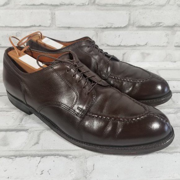Alden Split Toe Lace Up Mcafee Heel Men Shoes 11